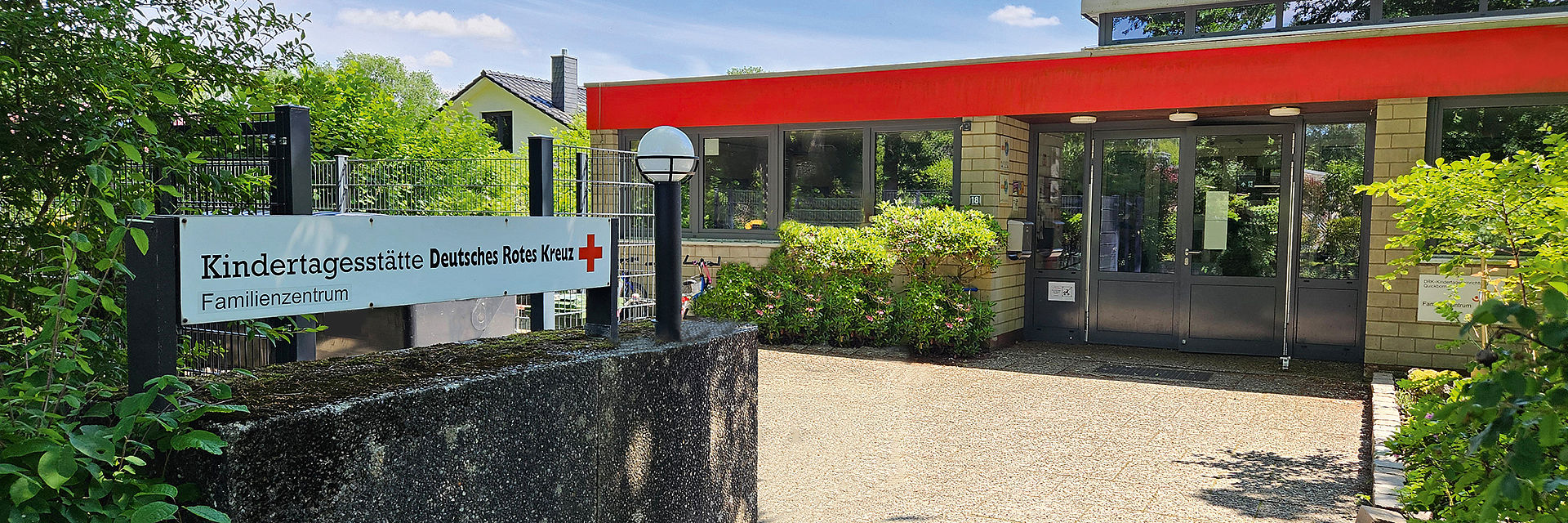Eingangsbereich des Familienzentrum Quickborn
