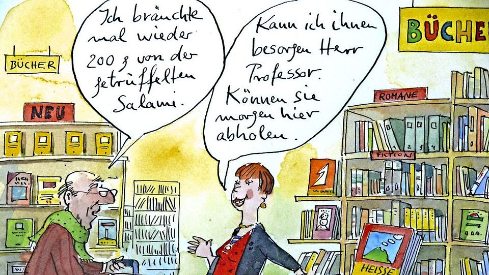 Cartoon des Zeichners Peter Gaymann