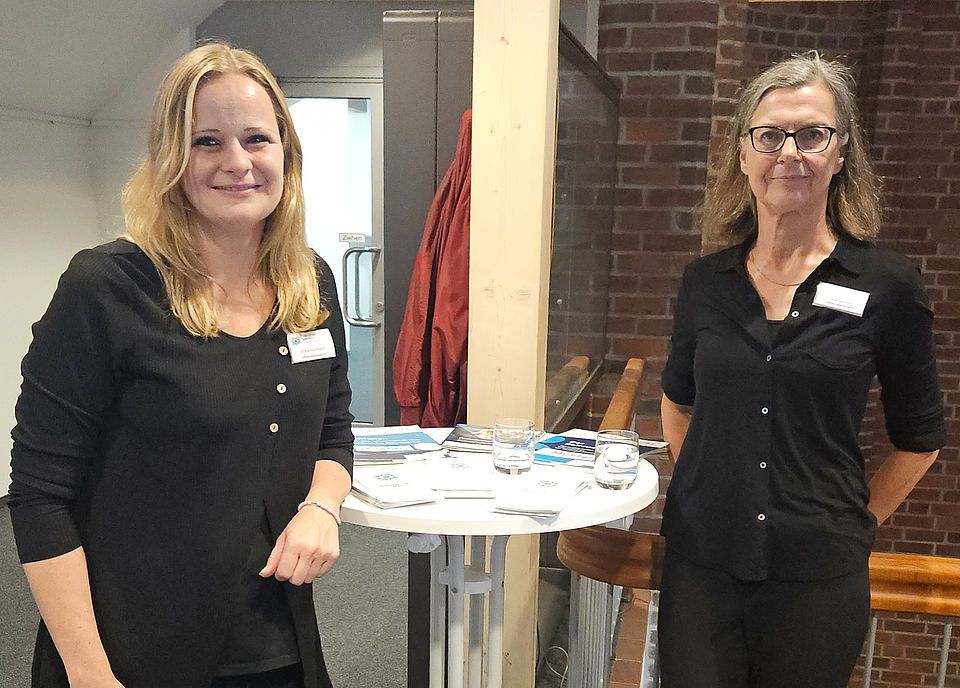 Demenz Infostand der Verein für Betreuung und Selbstbestimmung im Kreis Pinneberg e.V.