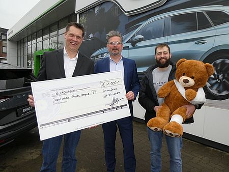 Spendenübergabe