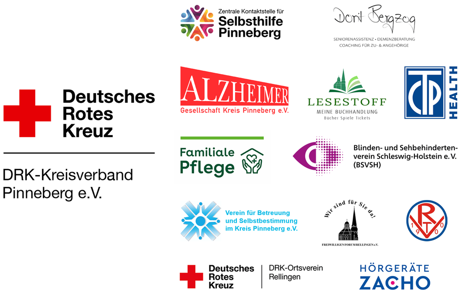 Logos Unterstützer Eine Übersicht der Logos aller Unterstützer der Aktionen für mehr Sichtbarkeit von Demenz